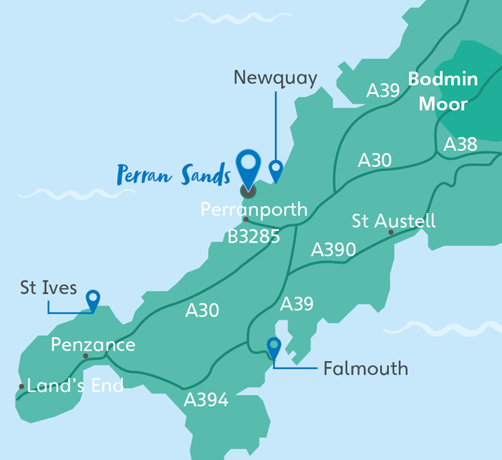 Cornwall map