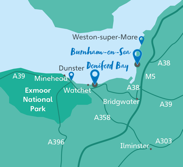 Somerset map