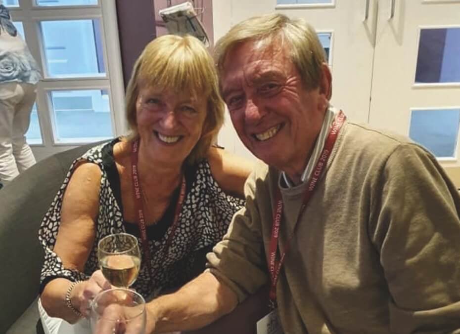 Mr and Mrs Allan, owners at Berwick for two years