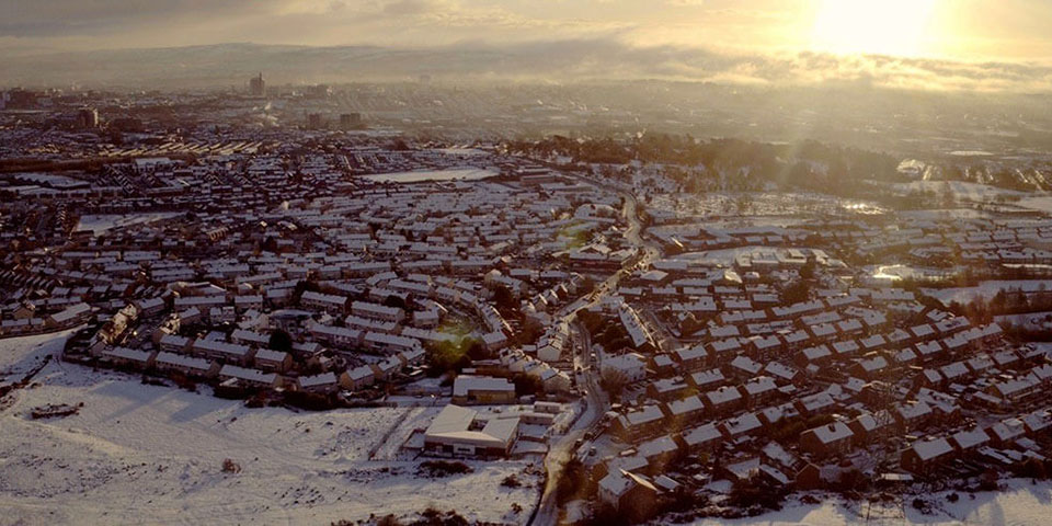 View over Ballymurphy.