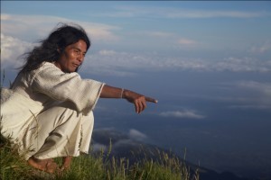 A woman from the Kogi tribe of Colombia